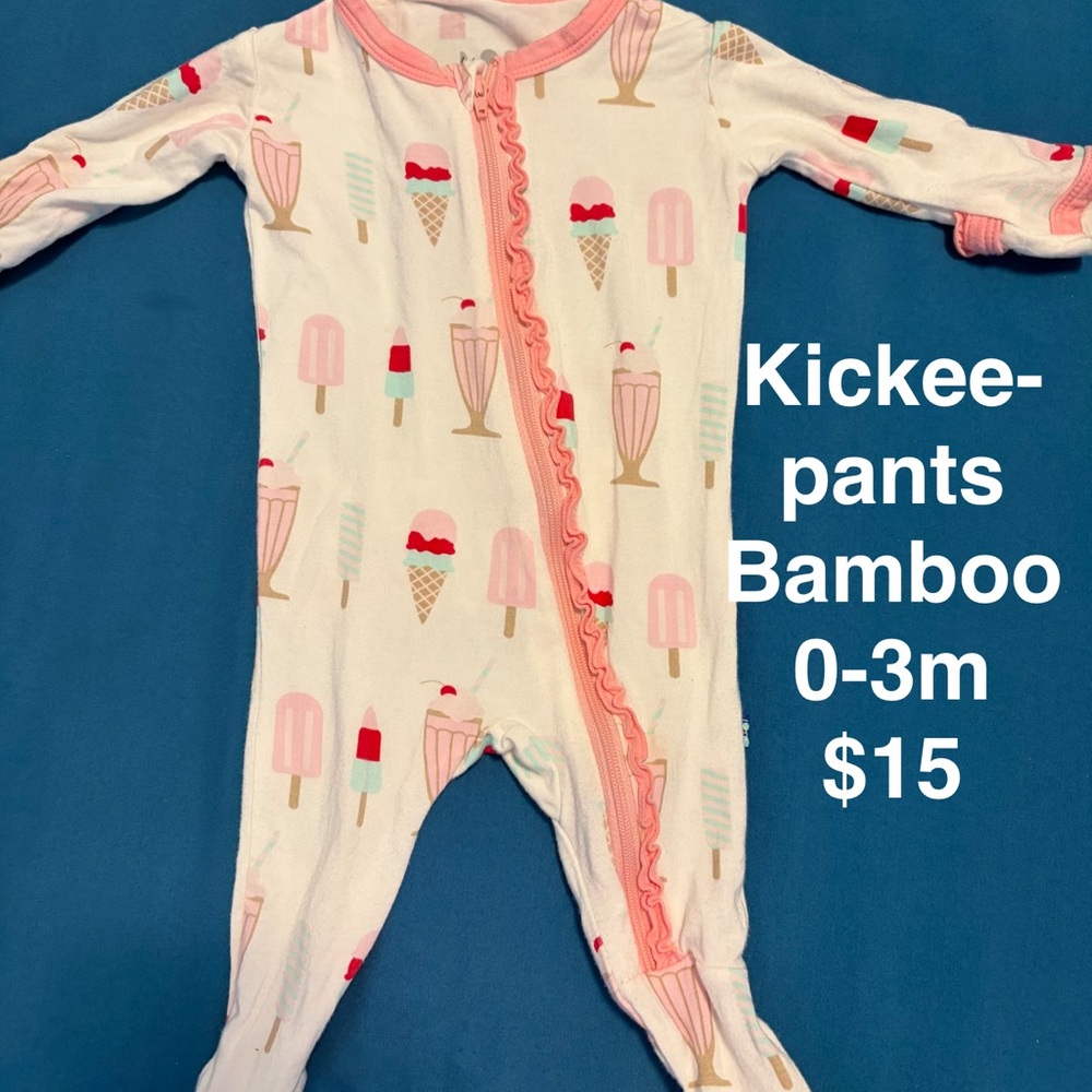 Kickee Pants Ice Cream Delight One Piece